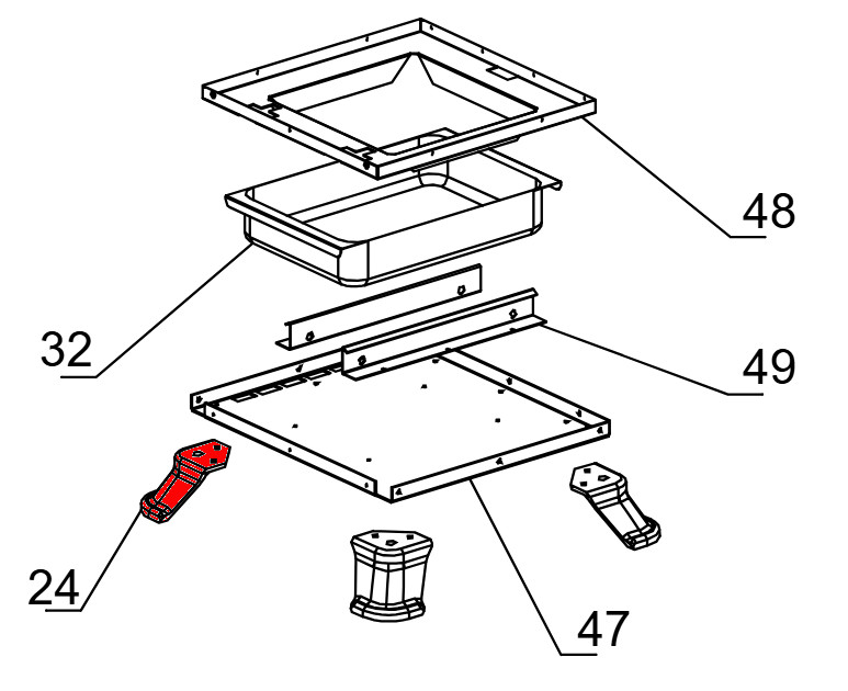 La Nordica Fulvia Forno Stellfuß