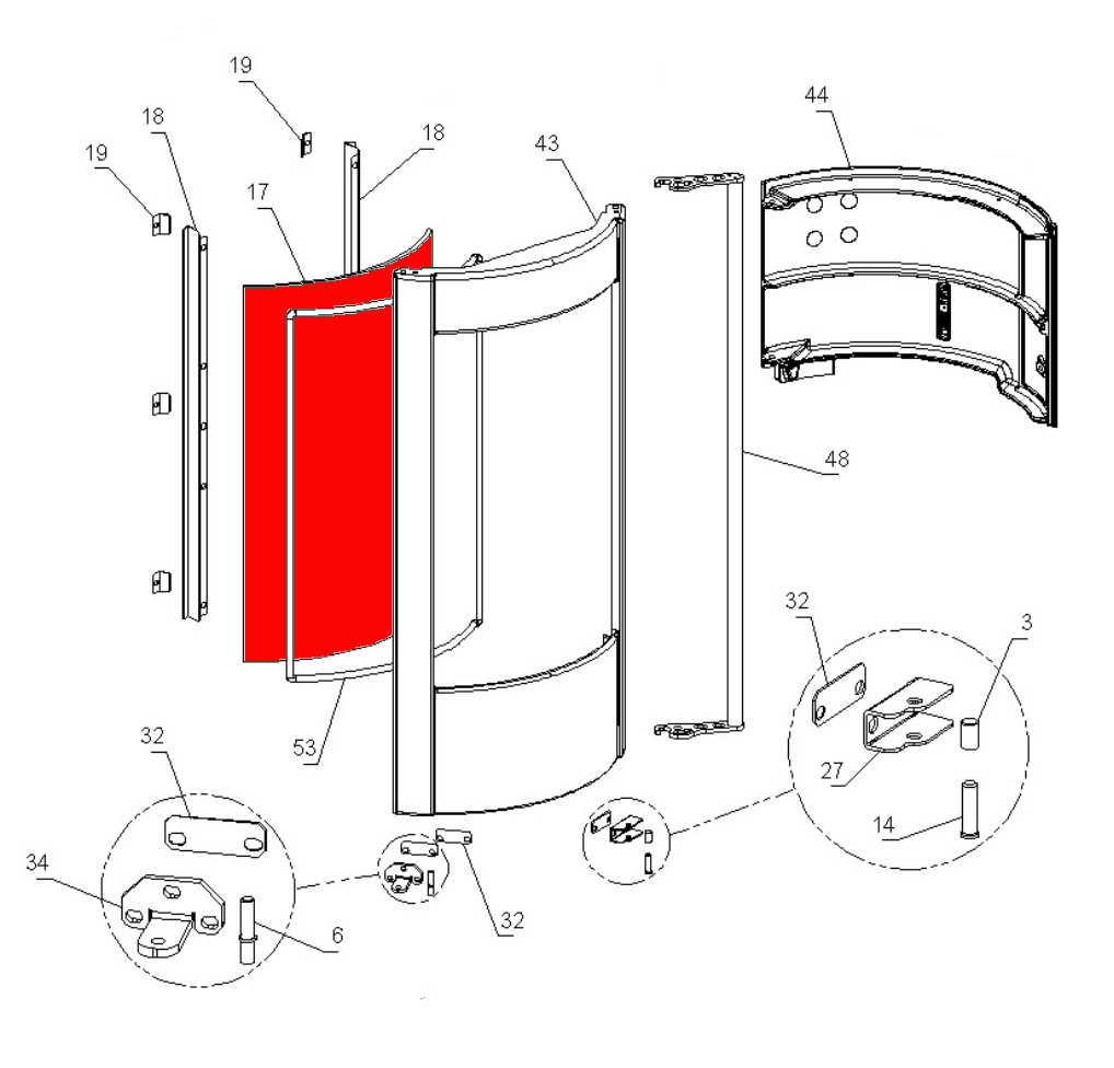 La Nordica Marlena Sichtscheibe